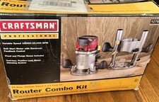 Kit combinado de enrutador de velocidad variable Craftsman Pro 14 AMP 2-1/2 HP 320.27680 - SIN USAR segunda mano  Embacar hacia Mexico