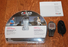 Monitor de frequência cardíaca Polar FT1 relógio pulseira peitoral pacote de instruções não testado comprar usado  Enviando para Brazil