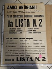 Manifesto viterbo artigiani usato  Viterbo