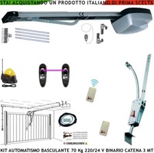 Kit automatismo basculante usato  Roma