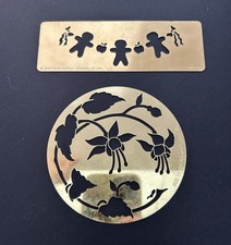 Gingerbread floral brass for sale  Watkins
