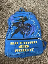Mochila azul vintage 1995 Batman e Robin tamanho juvenil DC Comics comprar usado  Enviando para Brazil