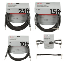 Guitar leads fender for sale  IPSWICH