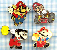 Lot pins retrogaming d'occasion  Expédié en Belgium