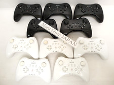 Lote de 10 controles Nintendo Wii U Pro clássico branco preto controle remoto WUP-005 Japão comprar usado  Enviando para Brazil