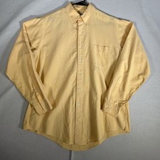 Camisa polo masculina laranja Brooks Brothers original 16-35 Oxford 100% algodão feita nos EUA comprar usado  Enviando para Brazil