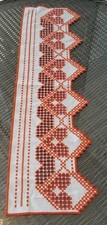 Hardanger tischdeckchen creme gebraucht kaufen  Neulußheim