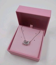Colar Swarovski Cisne Dançante, Branco, Banhado a Ródio 5514421 (#E2-D2) comprar usado  Enviando para Brazil