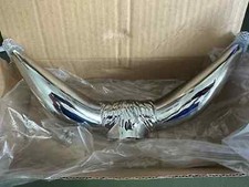 Chrome bull horns for sale  SPALDING