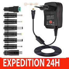 Adaptateur secteur universel 30W chargeur multi-tension 3V /4.5 /5V/6V/7.5V/9V/1 comprar usado  Enviando para Brazil