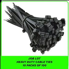 Black cable zip for sale  MANCHESTER