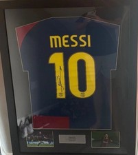 Lionel messi signed for sale  LONDON