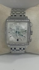 TAG HEUER MONACO CALIBRE 17 CRONÓGRAFO AUTOMÁTICO CW 2111 DIAMANTES 1,3 QUILATES comprar usado  Enviando para Brazil