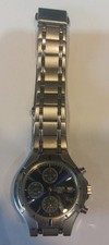 Lorus chronograph blue for sale  BELPER