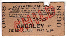 Railway ticket southern for sale  UK