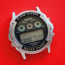 Relógio Casio alarme cronógrafo digital LCD TGW-100 cal S27 para reparo comprar usado  Enviando para Brazil