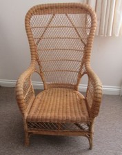Vintage retro wicker for sale  WELLS