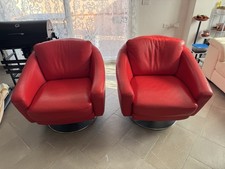 Poltrone girevoli pelle usato  Fosdinovo