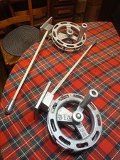 2 (dois) molinete Big Jon manual downrigger pesca com contadores e linha comprar usado  Enviando para Brazil