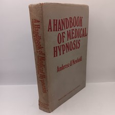 Handbook medical hypnosis for sale  MANCHESTER