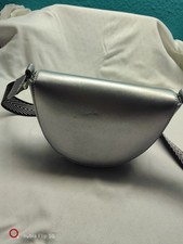 Silberfarbene handtasche elega gebraucht kaufen  Berlin