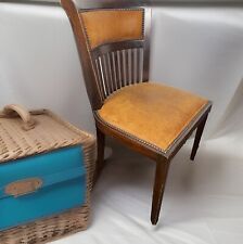 Hochlehnstuhl artdeco leder gebraucht kaufen  Wesel