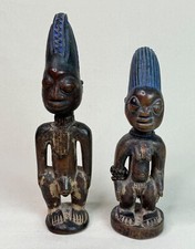 Yoruba carved ibeji d'occasion  Expédié en Belgium
