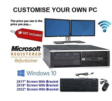 COMPUTADOR FULL DELL/HP CORE 2 DUO DESKTOP TOWER PC&TFT, WINDOWS 10 & 8GB 2TB comprar usado  Enviando para Brazil