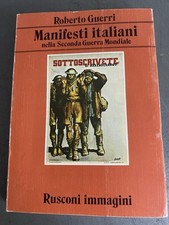 Manifesti italiani nella usato  Italia