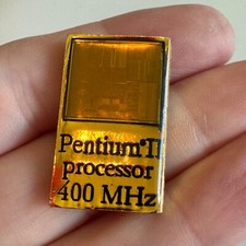 Pin de lapela antigo processador Intel Pentium II 400 MHz – Hardware de computador retrô comprar usado  Enviando para Brazil