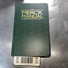 Merck manual 19th for sale  Los Angeles