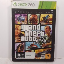 Grand Theft Auto 5: Special Edition (Xbox 360, 2012, R18+) Rockstar Complete comprar usado  Enviando para Brazil