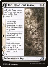 The Fall of Lord Konda - Enchantment - Saga - MTG - Pacote de 4 comprar usado  Enviando para Brazil