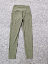 Leggings Anthropologie Wilo The Label tamanho M com nervuras verde cáqui comprar usado  Enviando para Brazil