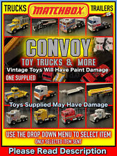 Matchbox convoy trucks for sale  SOUTHAMPTON