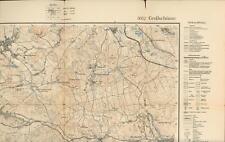 Topographische karte 1 gebraucht kaufen  Pirna, Dohma, Struppen