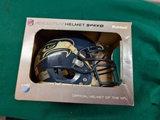 Usado, Schutts SEAHAWKS capacete azul 2011 ADULTO COM CAIXA comprar usado  Enviando para Brazil