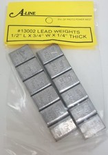 Pesos planos A-Line 13002 1/2 x 3/4 x 1/4" 12,7 x 19 x 6,3 mm comprar usado  Enviando para Brazil