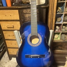 Blue string acoustic for sale  Utica