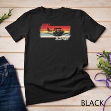 Camiseta unissex Wake Surfing Wakesurfing Boat Lake Surf comprar usado  Enviando para Brazil