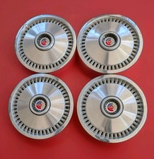 CONJUNTO de 4 tampas de cubo cromadas Ford Courier 1979-1982 XLT pick up , usado comprar usado  Enviando para Brazil