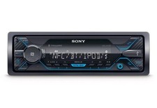 Receptor de mídia Sony DSX-A415BT estéreo veicular single DIN Bluetooth/Frente USB/Remoto comprar usado  Enviando para Brazil