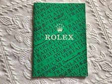 Libretto traduzione rolex usato  Italia
