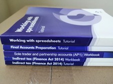 Aat accounting books for sale  BRADFORD