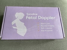 Sonoline B Baby Doppler monitor cardíaco manual ultrassom unidade rosa com manual comprar usado  Enviando para Brazil
