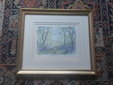 Bluebell wood landscape. for sale  ABINGDON