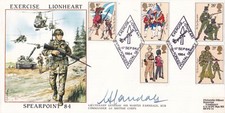 GB 1984 Exercício Coração de Leão Militar Cpmem Cvr Assinado Tenente General Farndale comprar usado  Enviando para Brazil