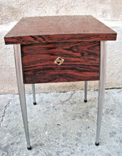 Tabouret coffre vintage d'occasion Tabouret coffre vintage d'occasion  Moulins