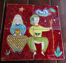Maiolica vietri ceramica usato  Napoli