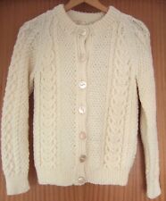 Hand knitted cream for sale  BIRMINGHAM